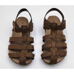 Max & Jake Boys Size 11 Dress Brown Sandals